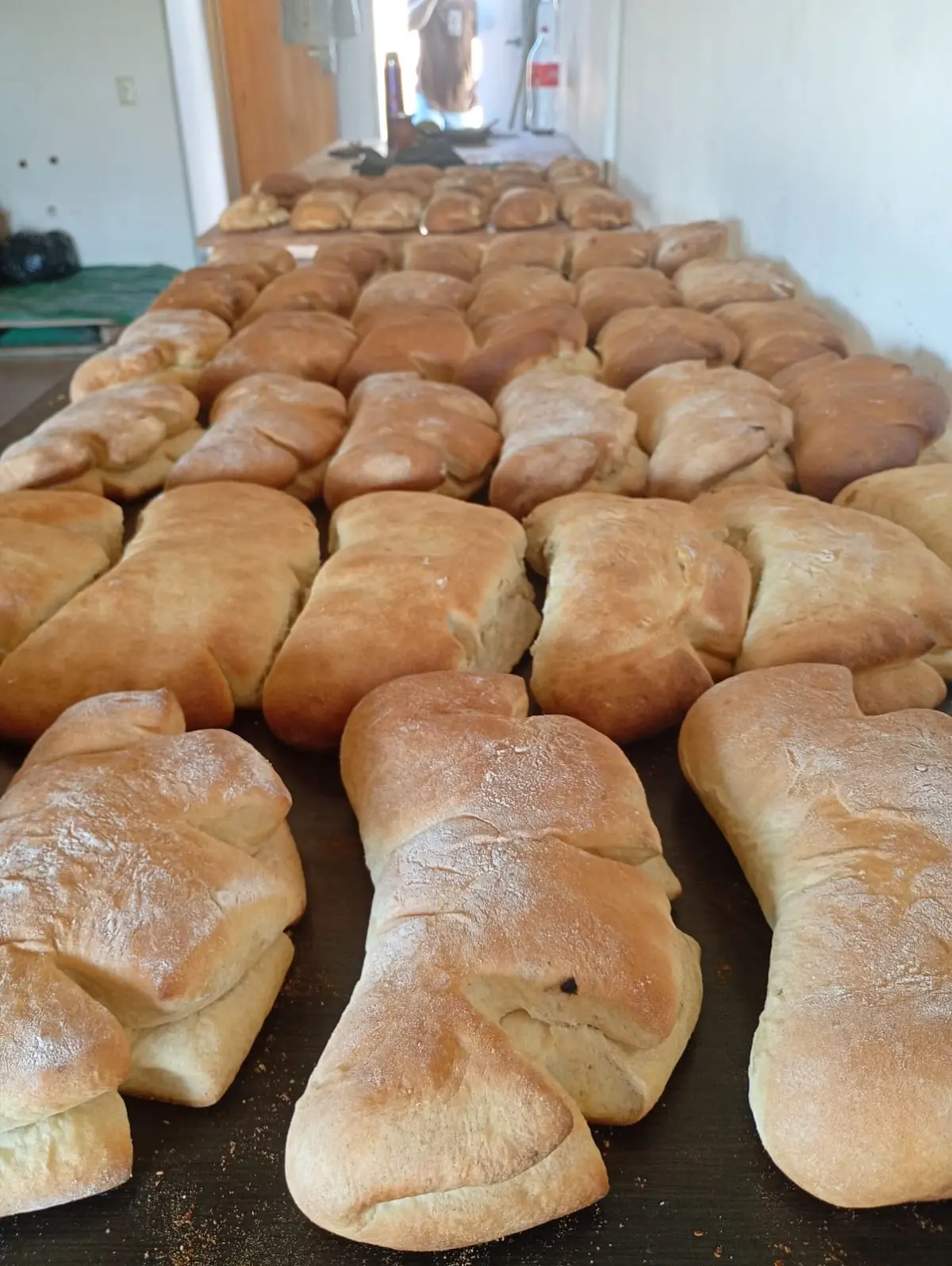 Pan recién horneado